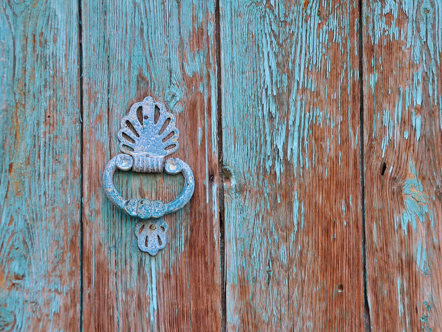 Cappadocia - Ortahisar - Wooden door  Stefan Cruysberghs
